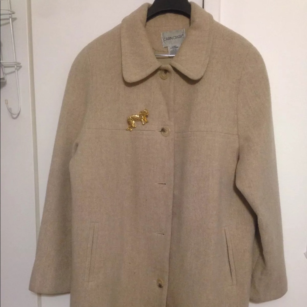 3/4” Wool Coat